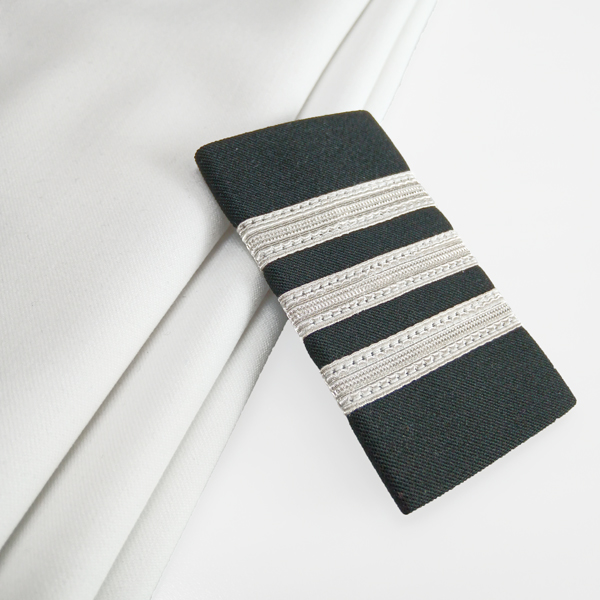 4-way-stretch bleach pilot uniform shirt fabric